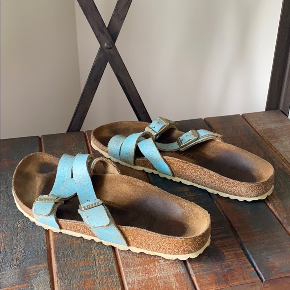 Birkenstock Women's Blue Sandals - Picture 3 of 12